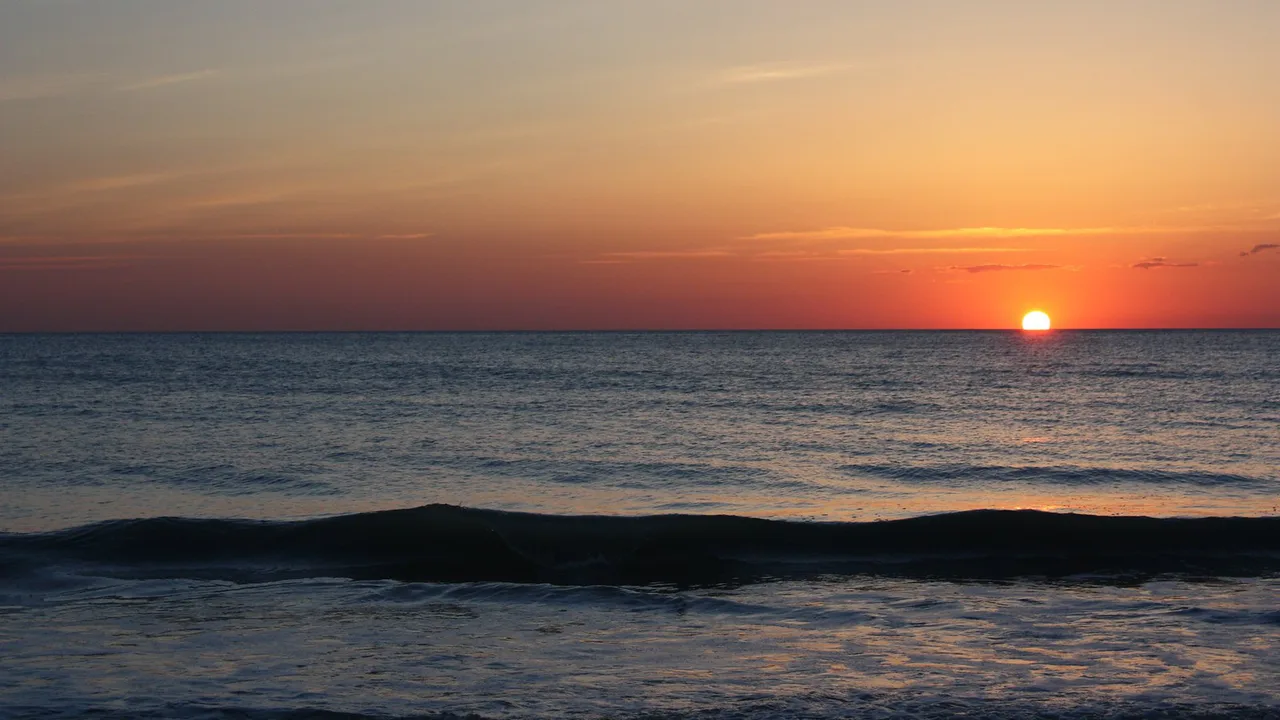 Naples, Florida, Beach, Sonnenuntergang