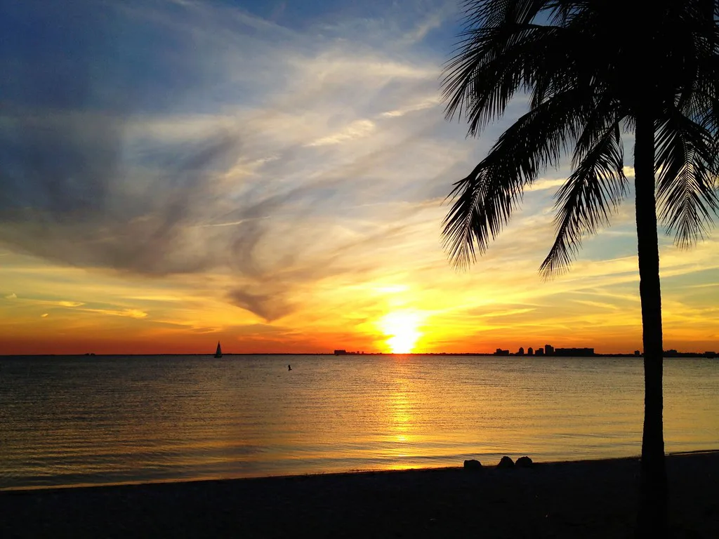Key Biscayne Perfect Sunset