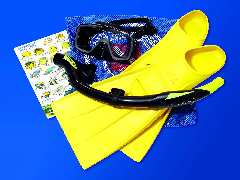 Maui Dive Shop Weekly Deluxe Snorkel Gear Rental Package