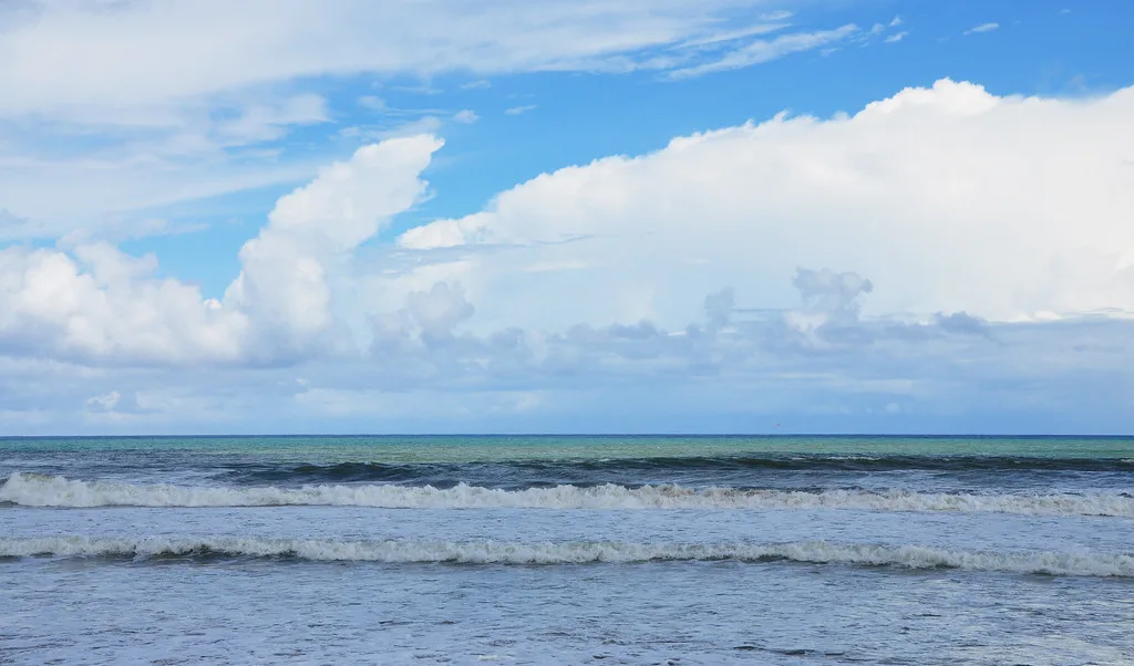 Beach near Rincon, Carribbean Sky, Puerto Rico